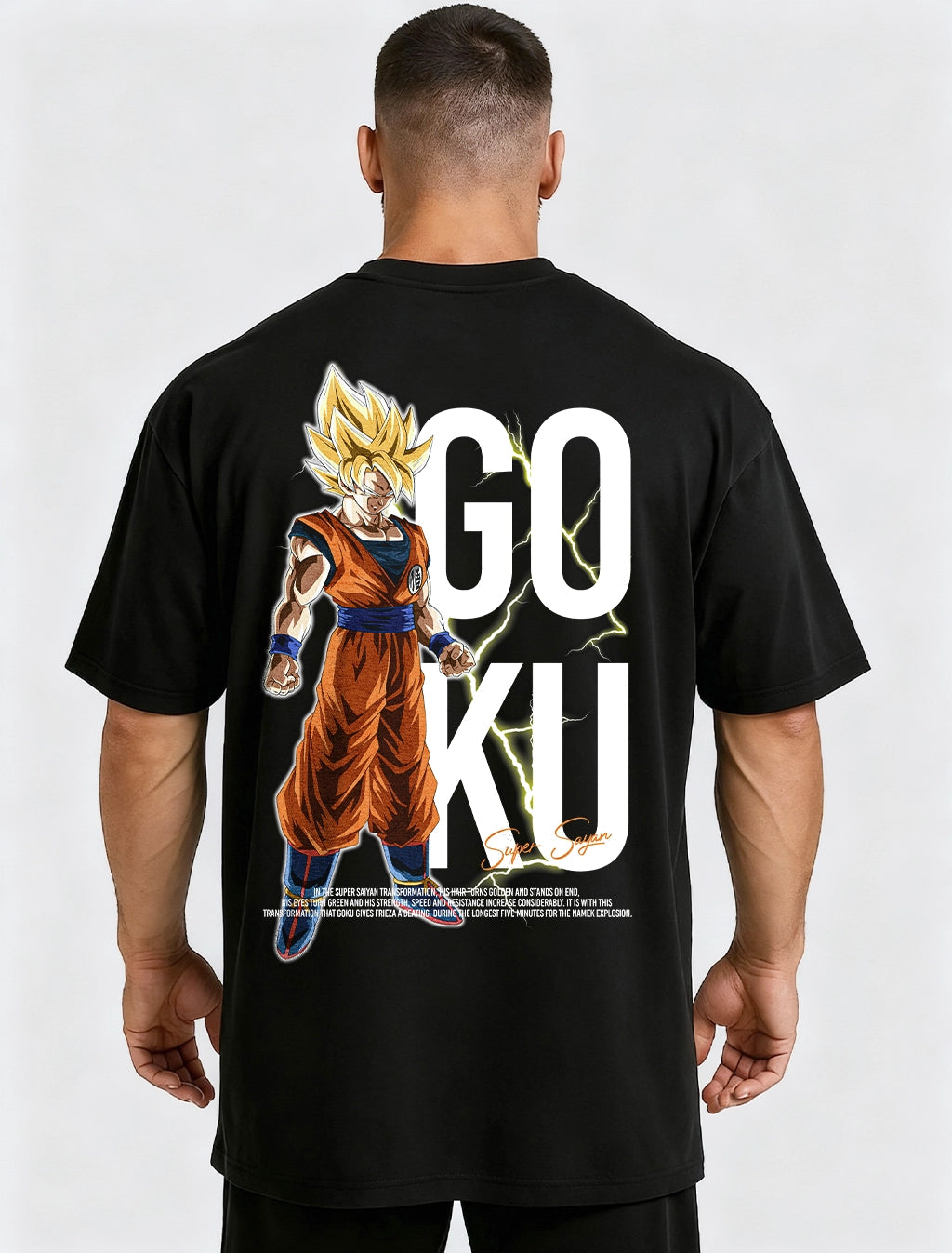 Camiseta Oversized Goku brabus