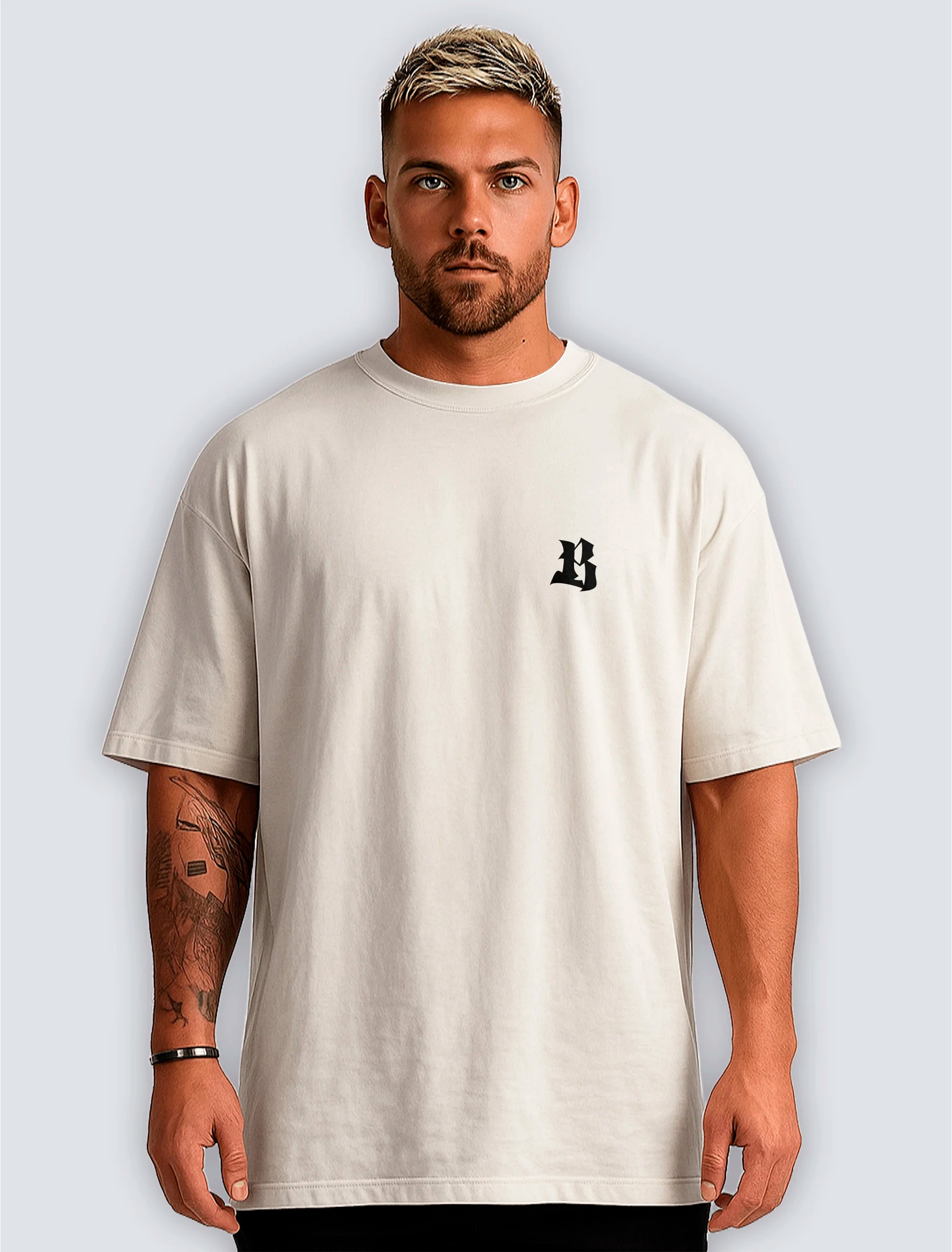 Camiseta Oversized Campeões Não Nascem Prontos Off White