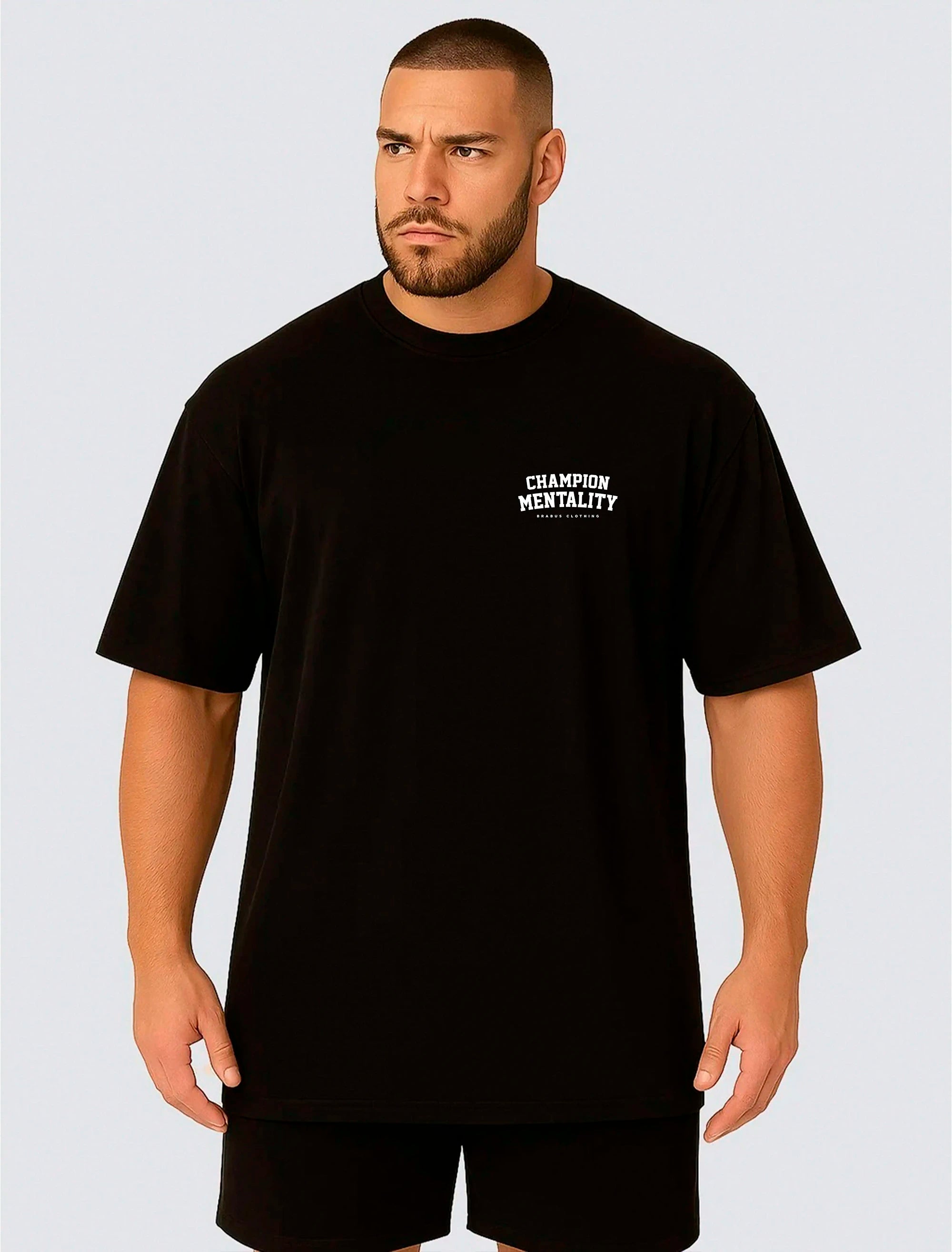 Camiseta Oversized Champion Mentality