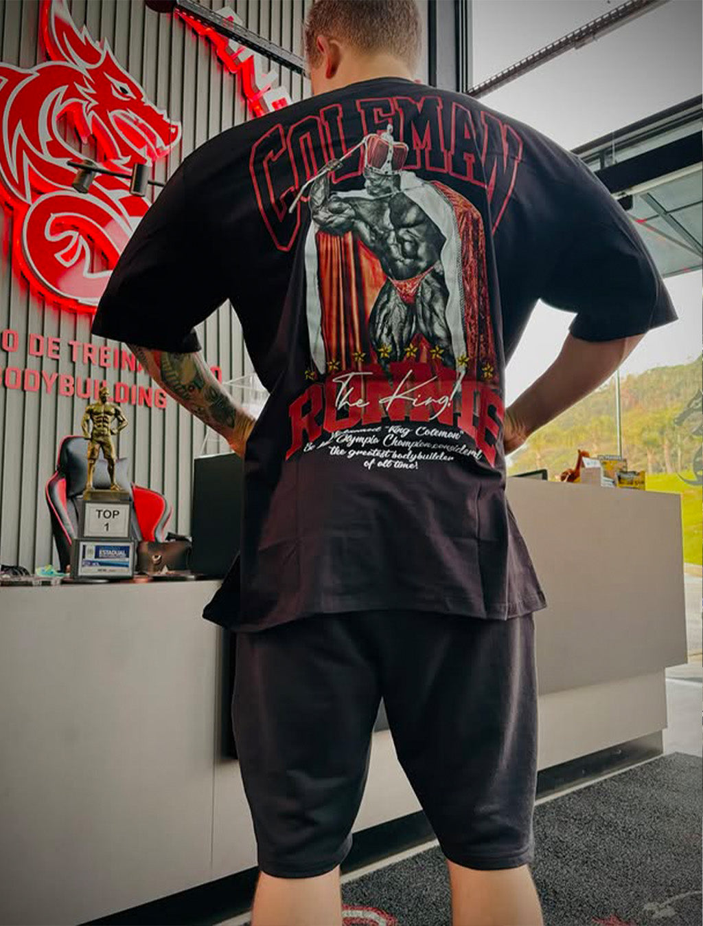 Camiseta Oversized Legends Coleman