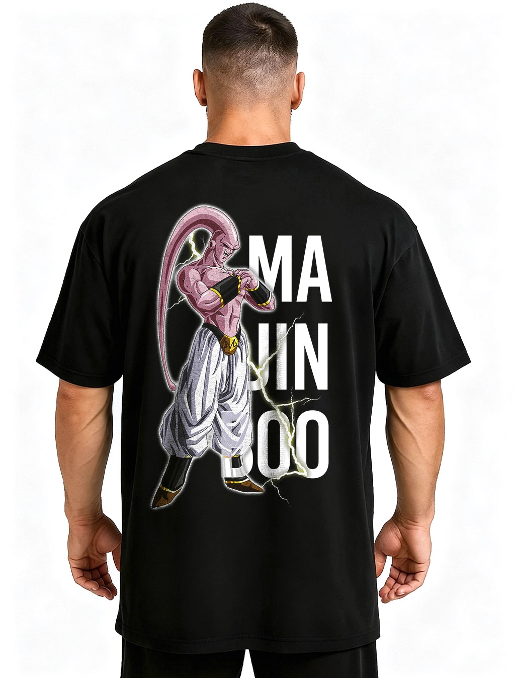 Camiseta Oversized Majin Boo DBZ
